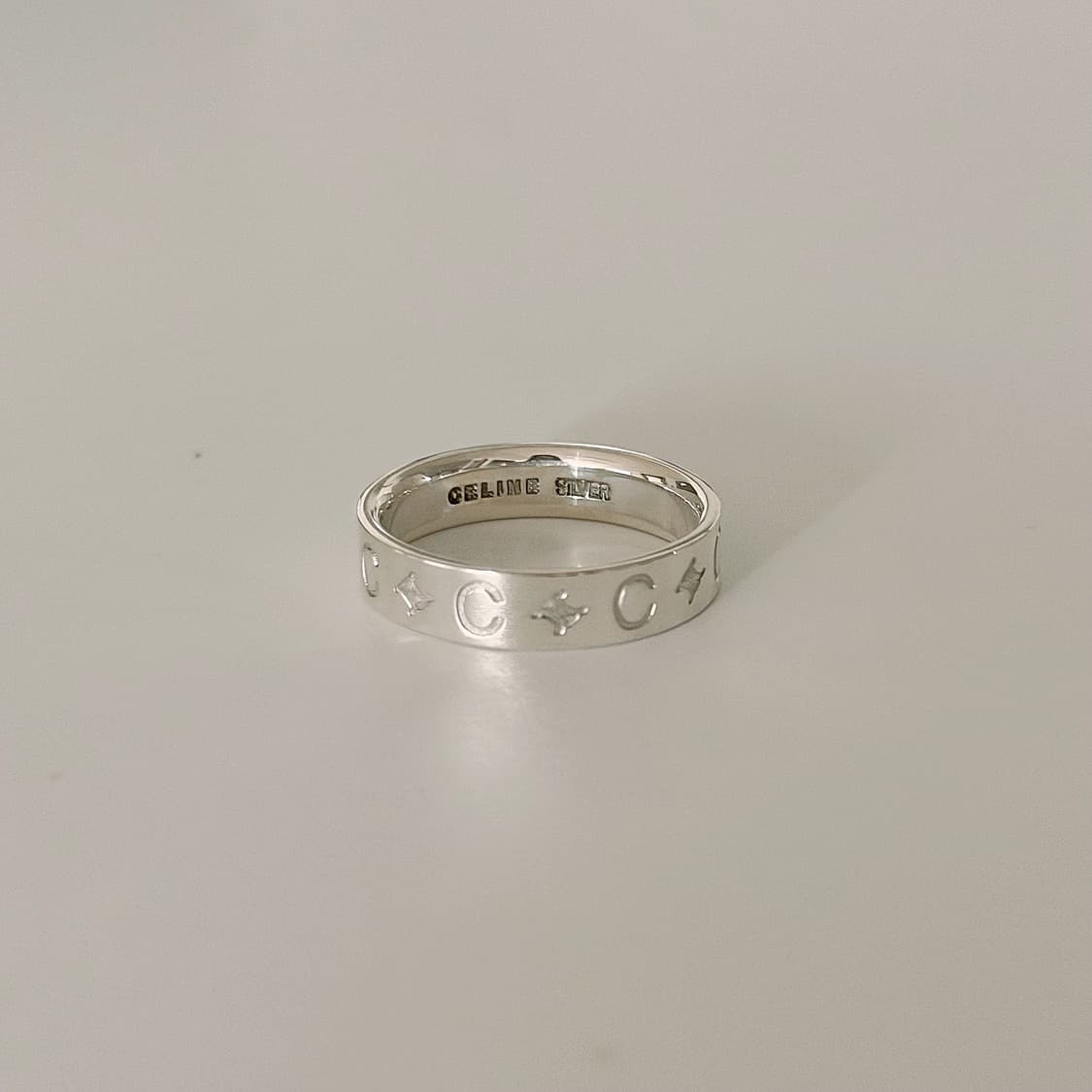 셀린느 마카담 실버 반지 상품이미지8