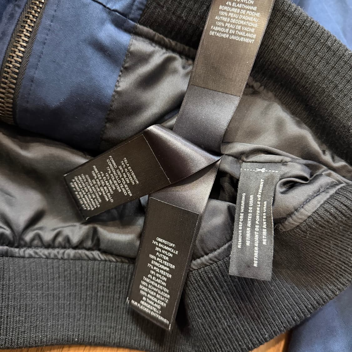 COACH 네이비 바라쿠다 자켓  상품이미지4