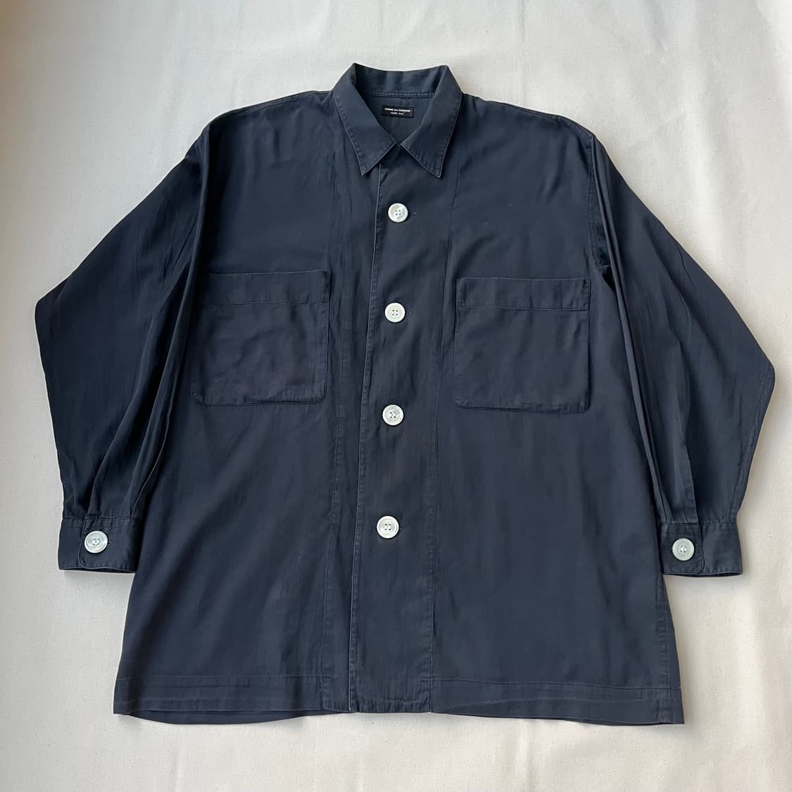 00s 꼼데가르송 옴므 플러스 빅 버튼 셔츠 상품이미지1