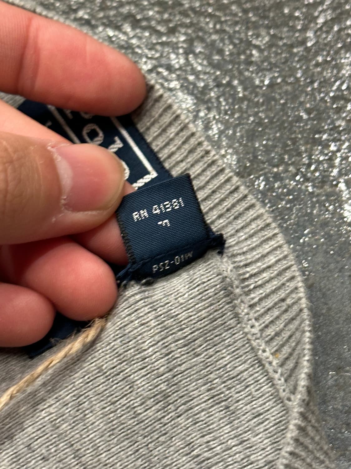 폴로 랄프로렌 브이넥 니트 조끼 XL 상품이미지5