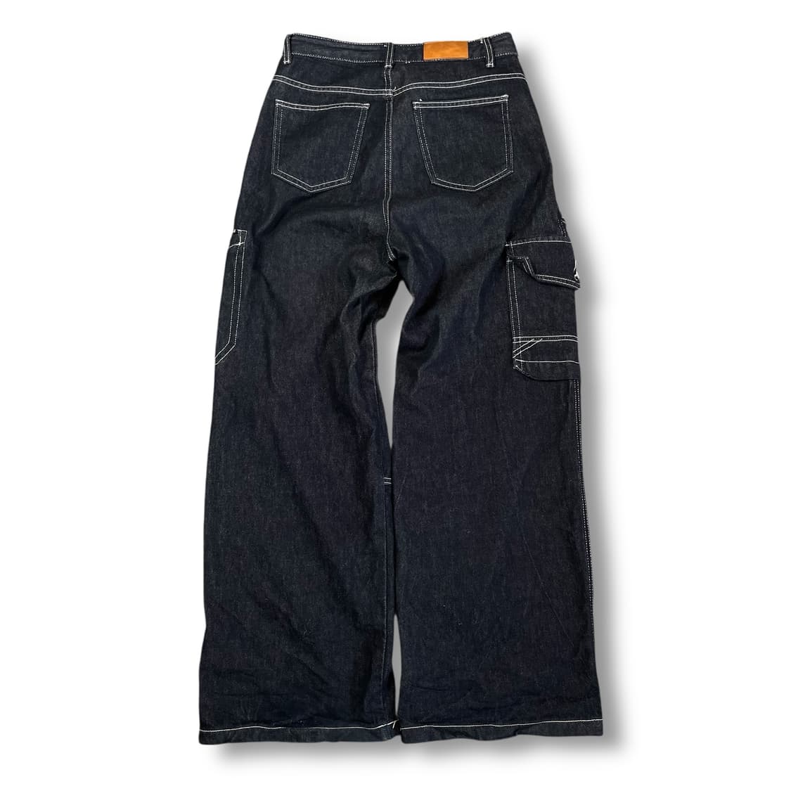 (31) 빈티지 생지 데님 스티치 팬츠 M 상품이미지2