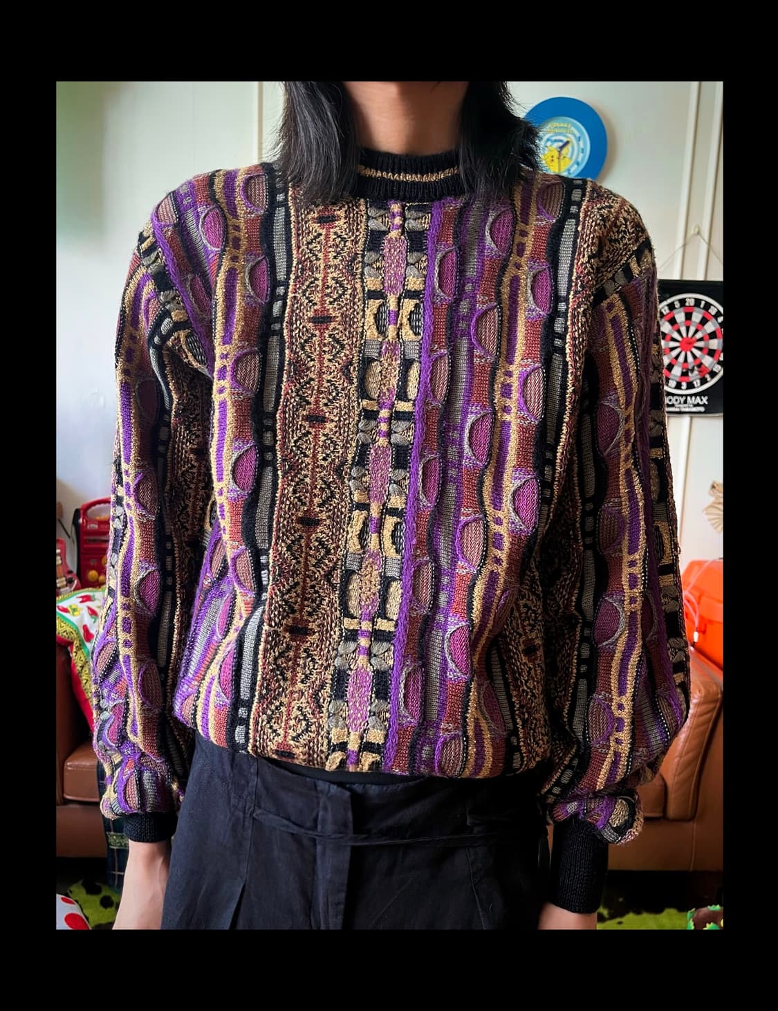 1990s Bizzanti Vintage 3D Cable Knit 상품이미지3