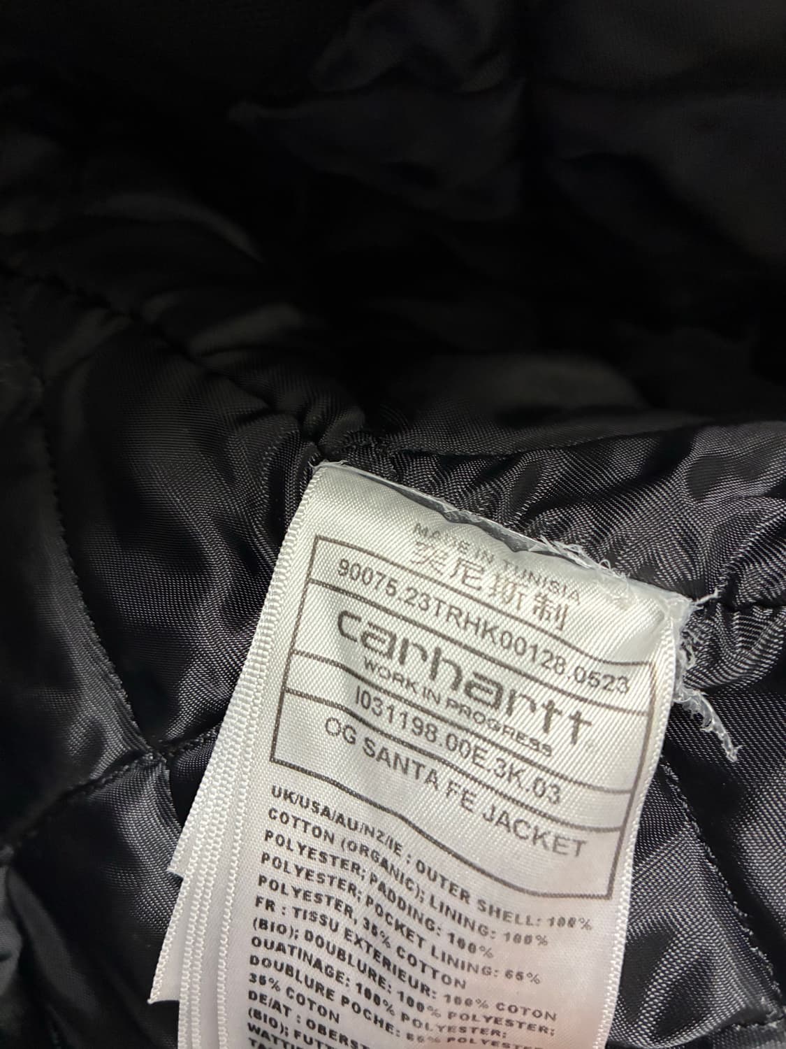 Carhartt whip Santa fe jacket M 상품이미지3