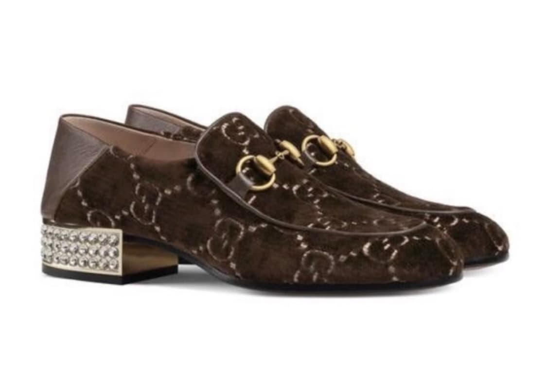 정품 구찌 조르단 크리스탈 로퍼 상품이미지1