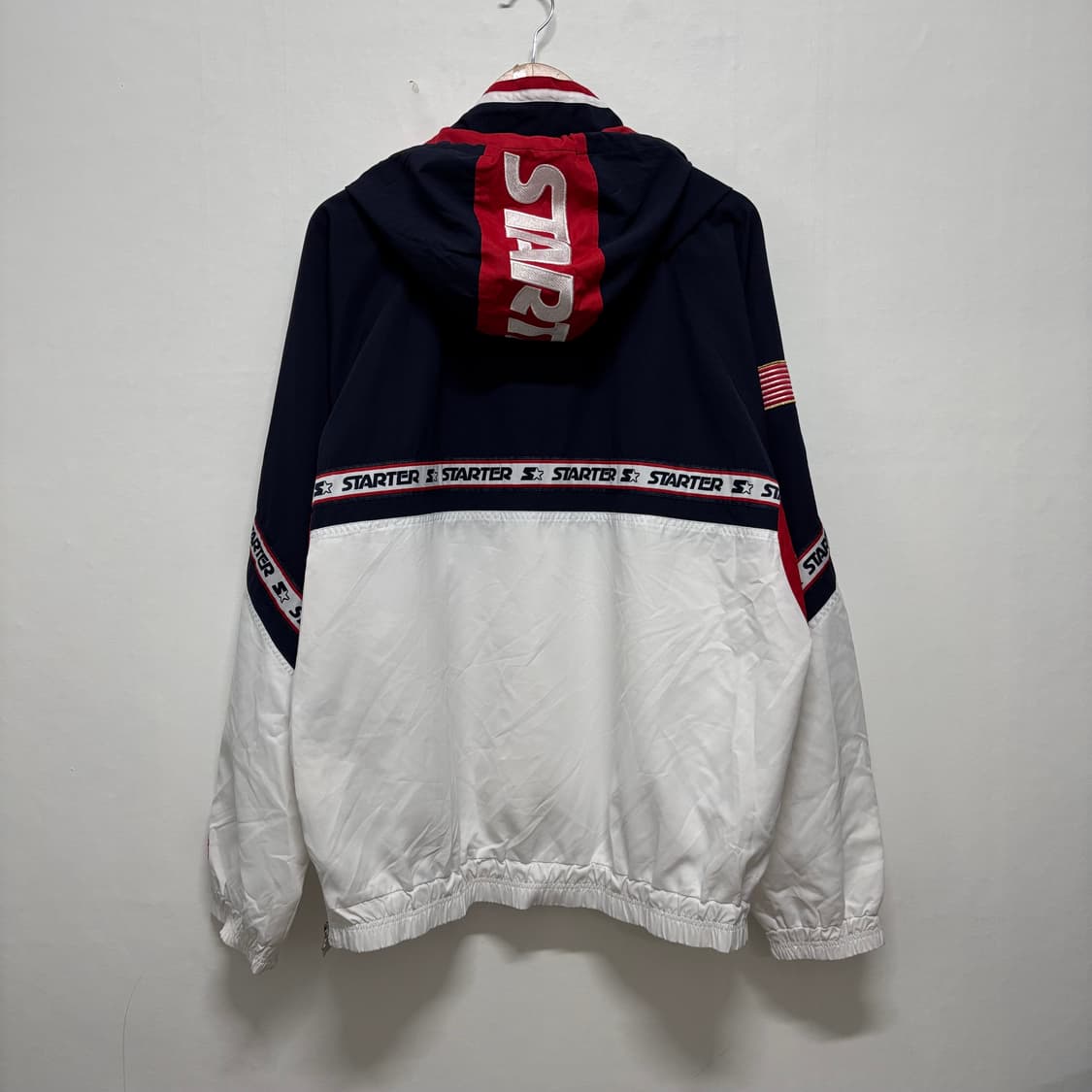 스타터 테잎로고 후디 아노락 상품이미지3