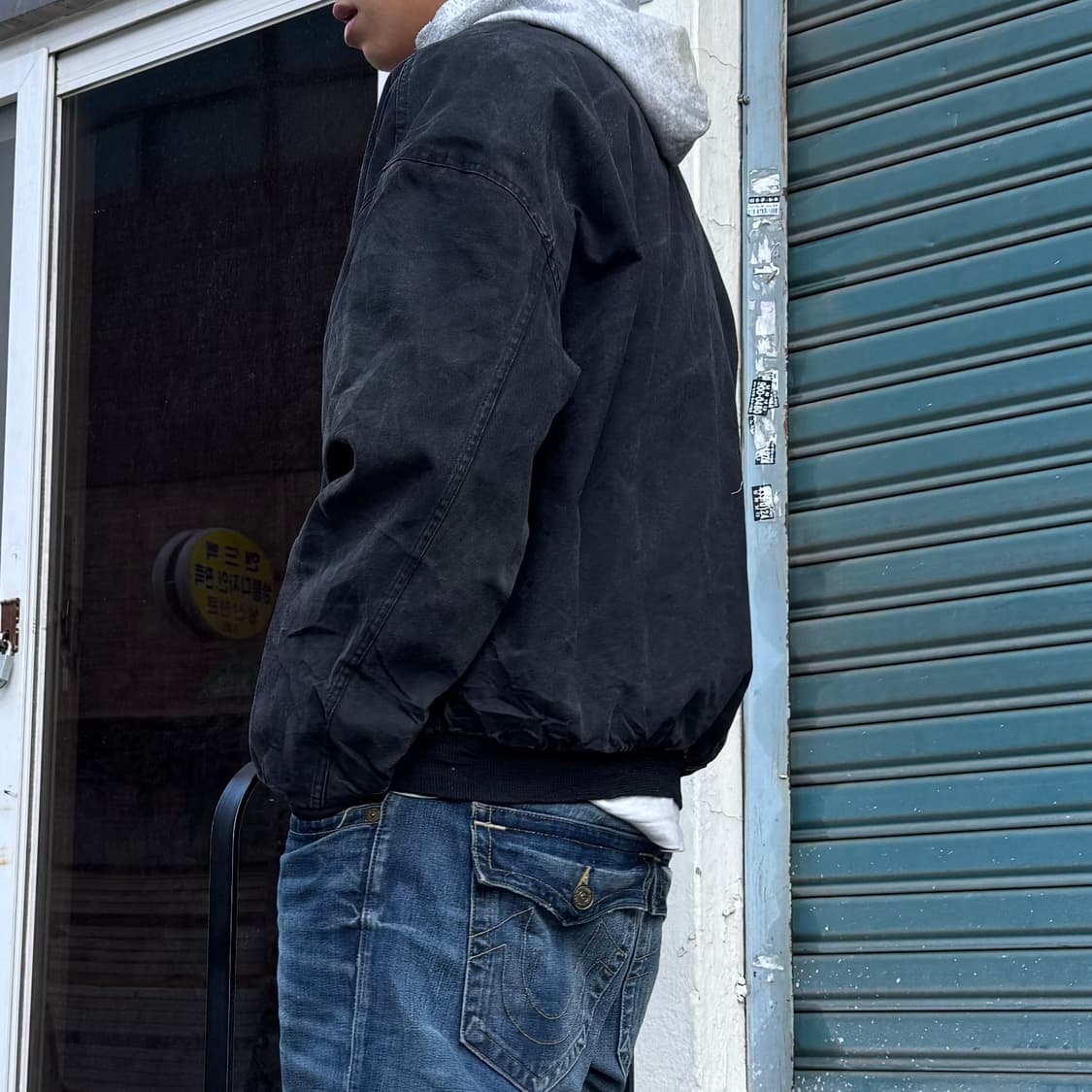 90‘s vtg 후드워크자켓 상품이미지4