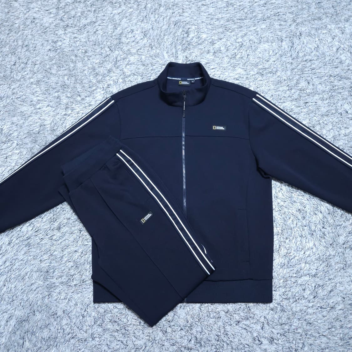 내셔널지오그래픽) XL 남자 스탠카라셋업 트레이닝세트 / 왕눈이샵 상품이미지1