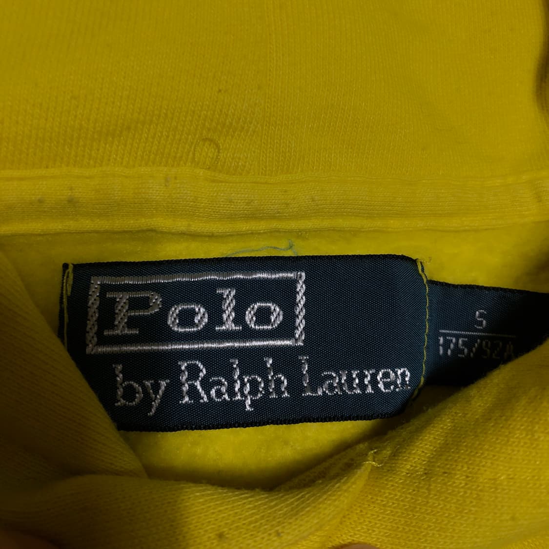 폴로 랄프로렌 빅포니 후드티 옐로우 상품이미지3