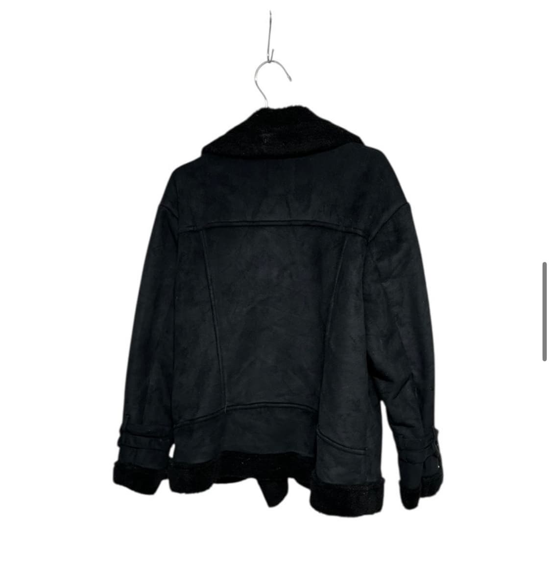 Vintage GYDA 블랙 무스탕 자켓 상품이미지4