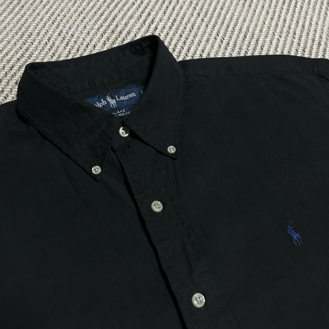 [XL] Polo 폴로 랄프로렌 블랙 셔츠 상품이미지3