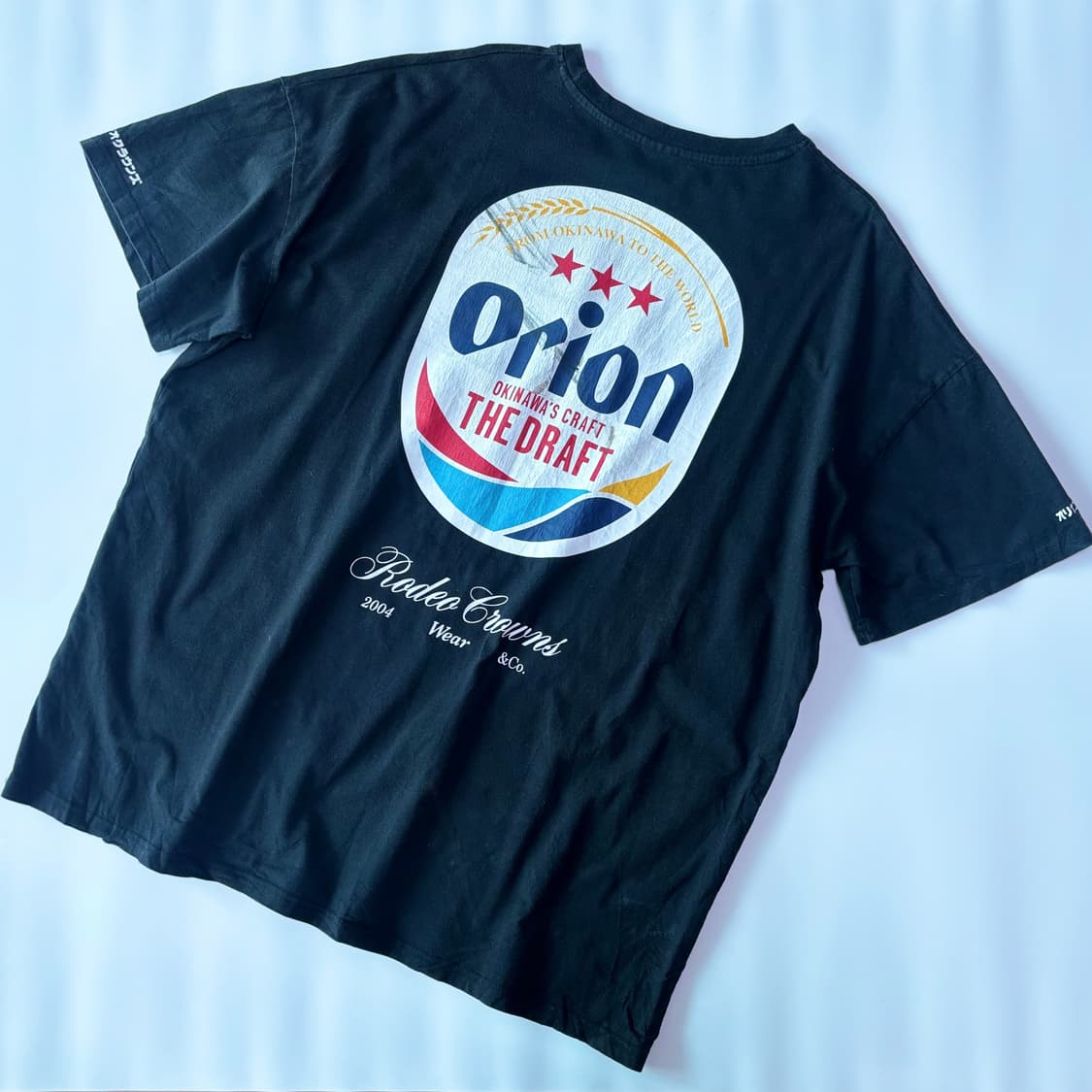 로데오 크라운즈 x 오리온 맥주 협업 그래픽 티셔츠 상품이미지1