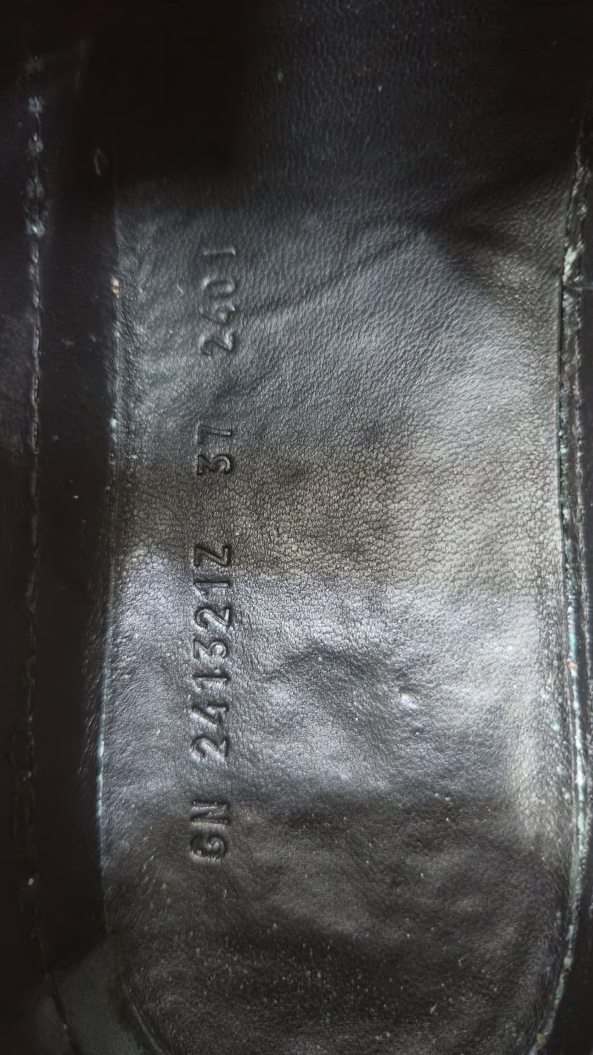 에르메스 정품  37사이즈- 딥 블랙 카프스킨 레더 스니커즈 상품이미지8