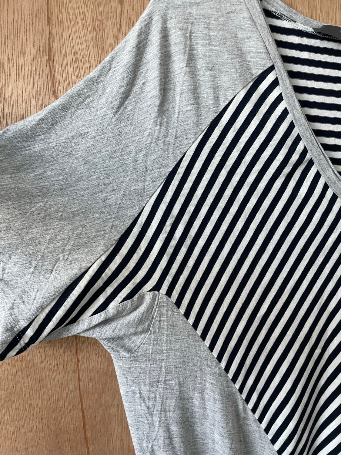 알렉산더맥퀸 비대칭 드레이프 티셔츠 상품이미지6