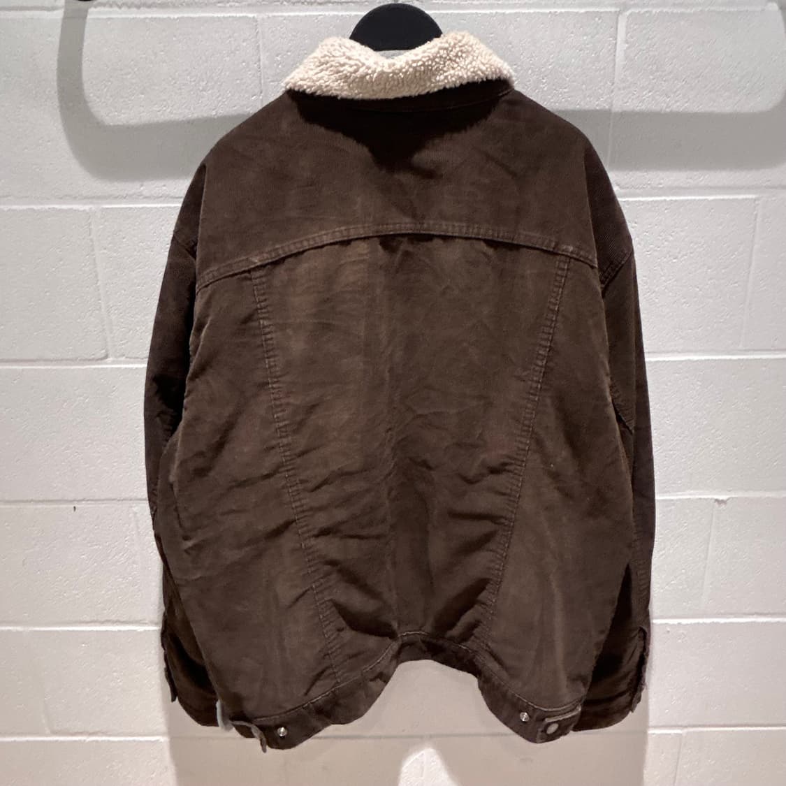 Levis Sherpa Brown Denim Jacket 상품이미지9