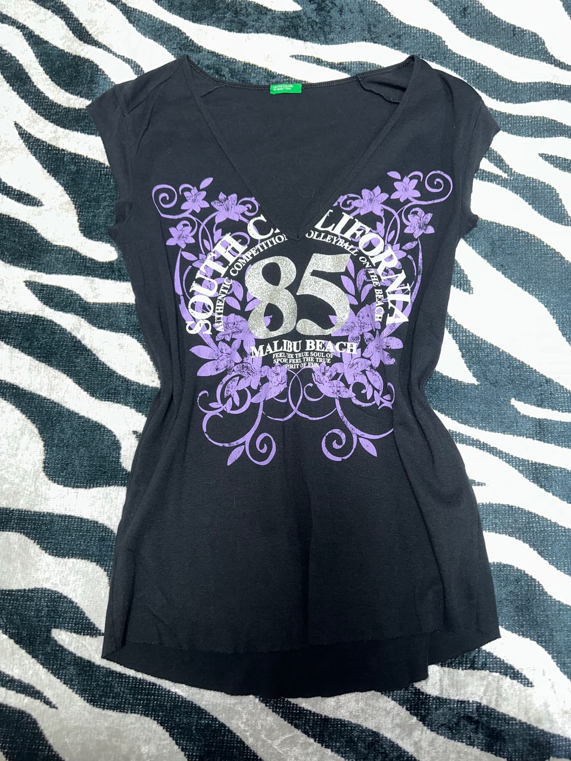 일본빈티지 아카이브엑스 오네갸루 탑 오네갸루반팔티 슬림핏 레터링티 상품이미지1