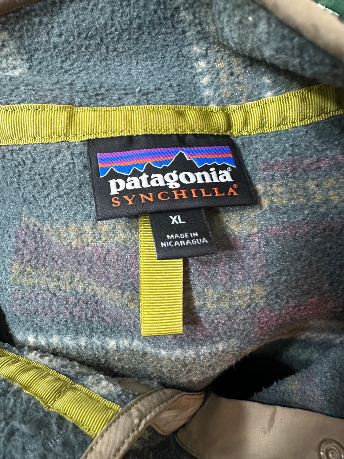 [XL] 파타고니아 아즈텍 애니멀 신칠라 상품이미지4