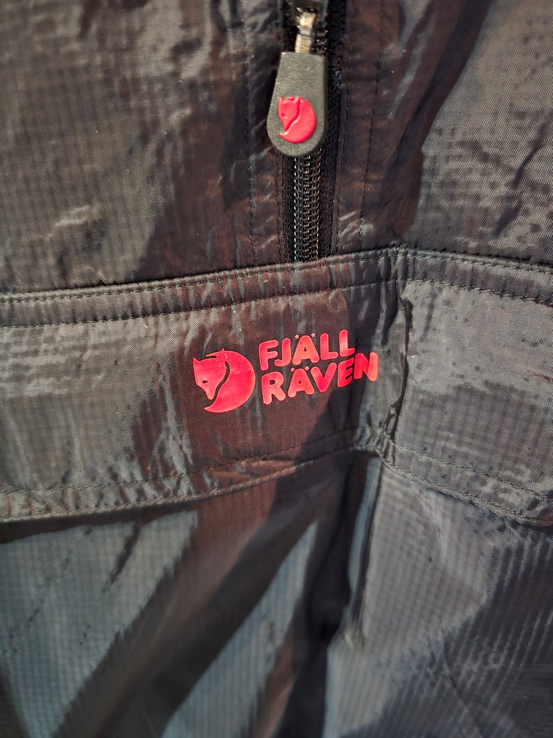 피엘라벤 블랙 바람막이 아노락 상품이미지5