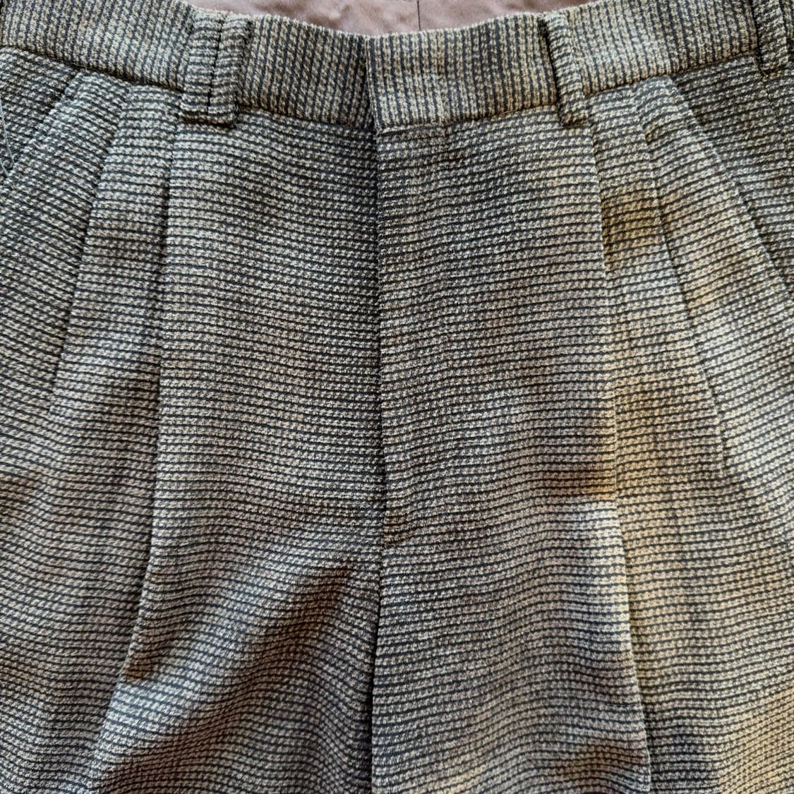 빈티지 울 투턱 카브라 팬츠 상품이미지6