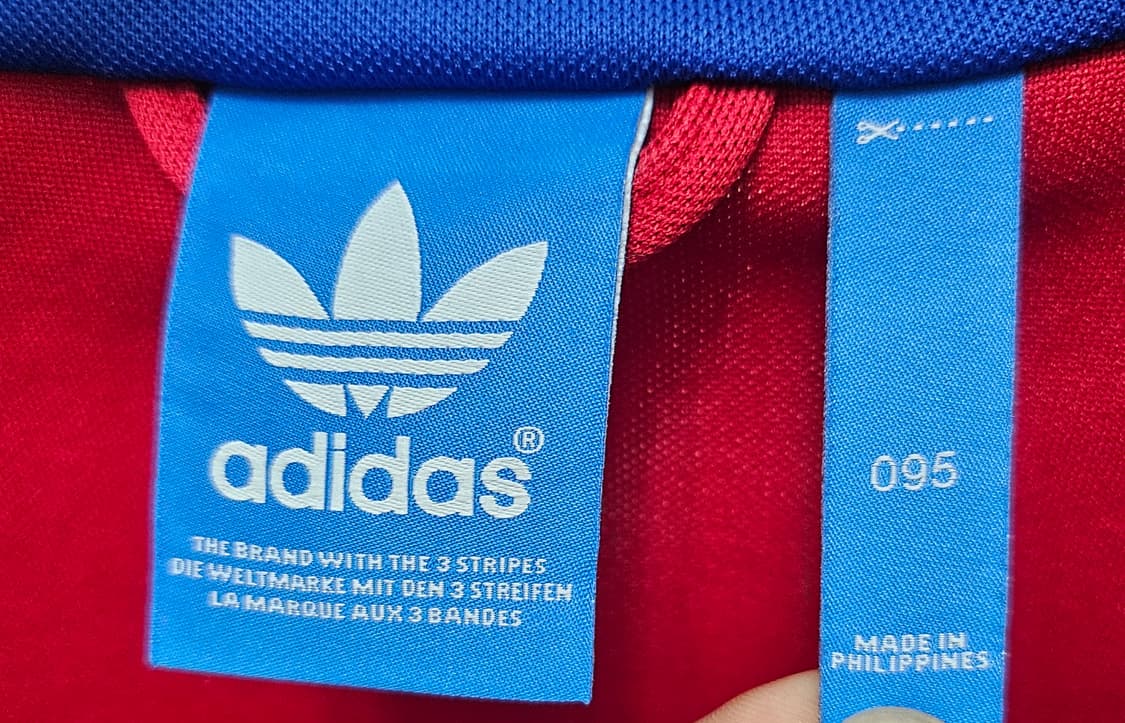 (95~100)M☆초대장급☆아디다스 파이어버드[빨강]그라데이션 트랙탑져지 상품이미지2