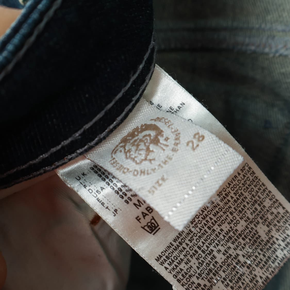 28/디젤 POIAK 데님 팬츠  상품이미지7