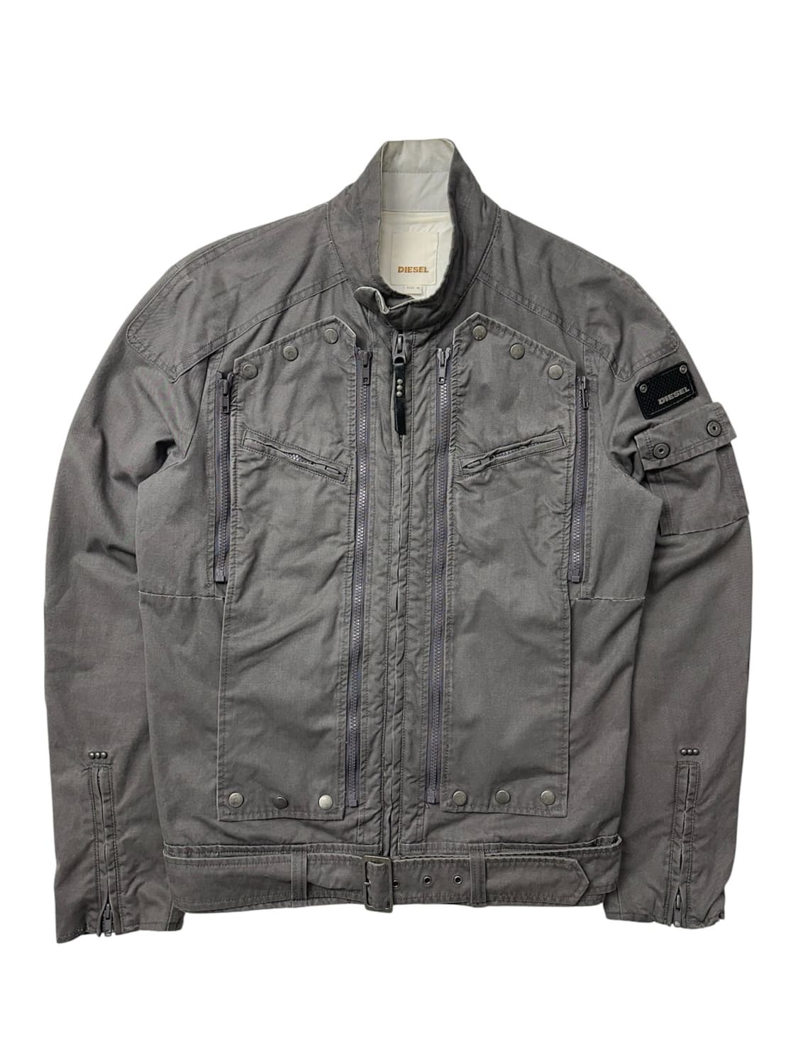 디젤 코튼쉘 바이커 자켓 상품이미지1