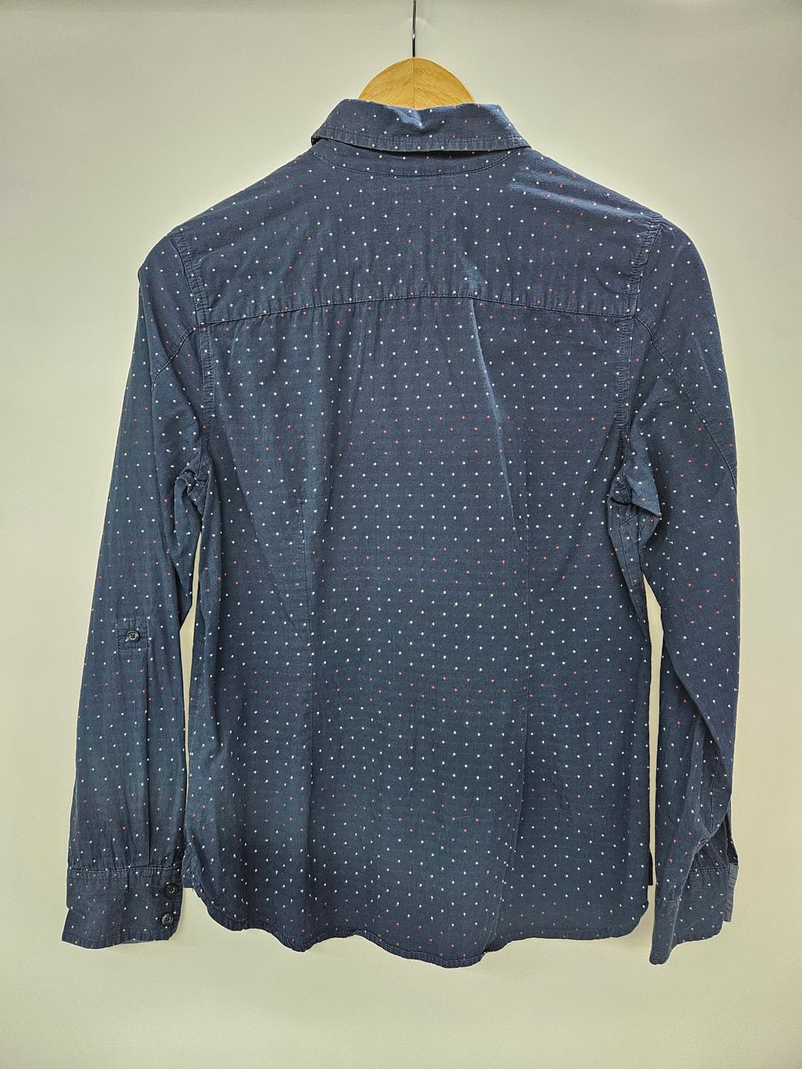 타미힐피거 네이비 도트 원포켓 셔츠 M 상품이미지2