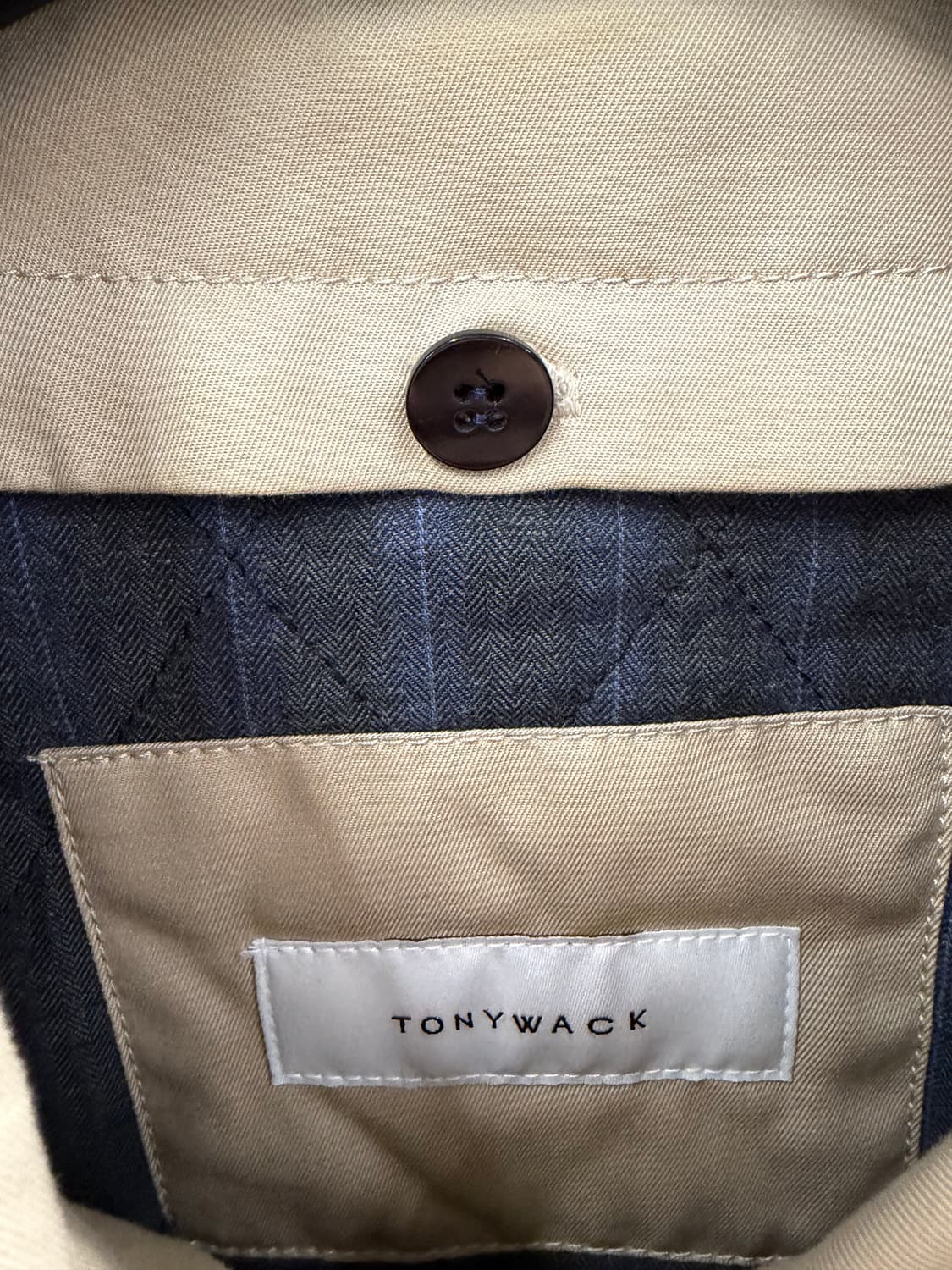 TONYWACK 트렌치 코트 베이지 95 상품이미지4