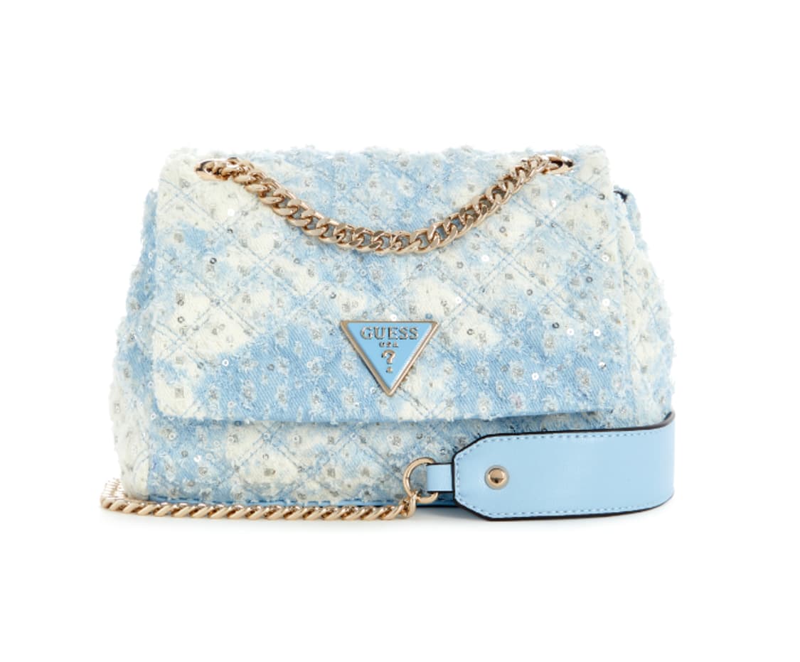 게스 GUESS 미니 플랩 퀼팅백 갸루 핀터깔 상품이미지10