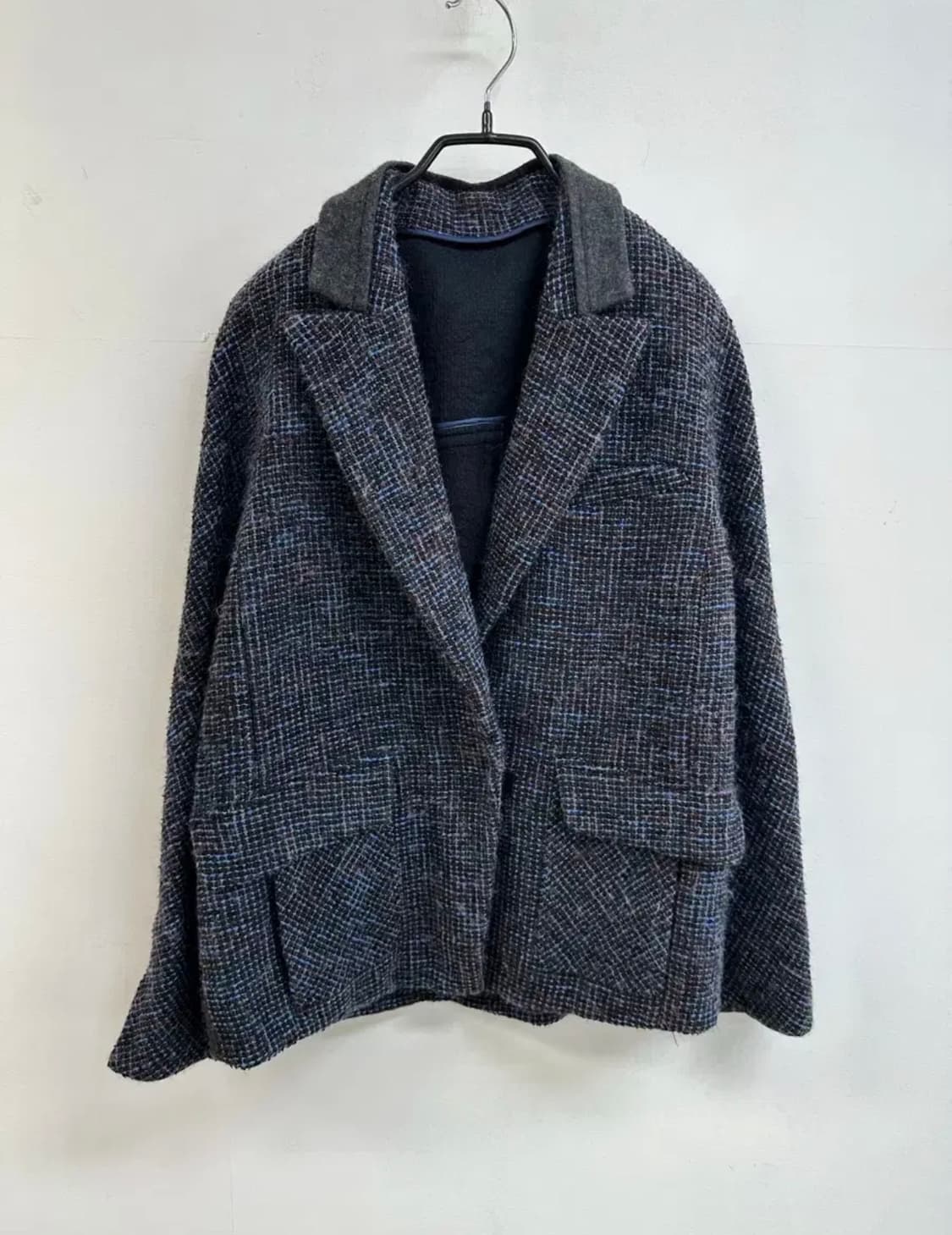 [SJ SJ] 고급스러운 믹스 컬러 트위드 울 자켓 (82-94-160) 상품이미지1