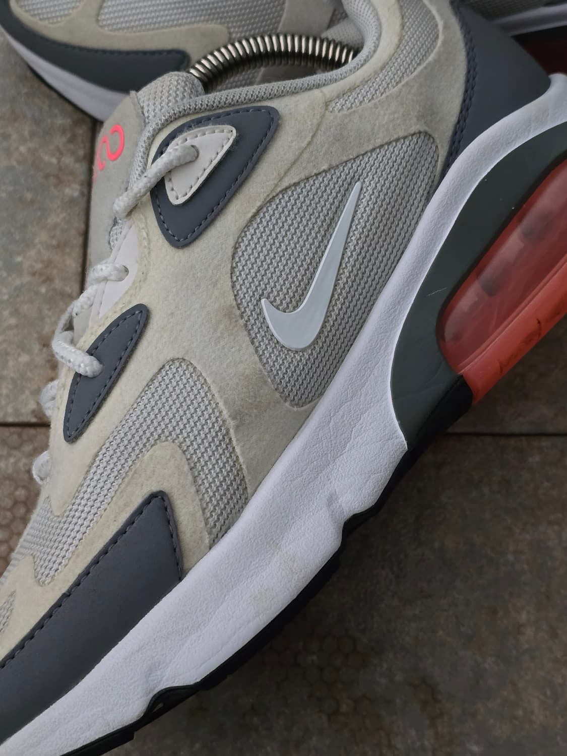 (230)나이키 에어맥스 200 그레이 핑크 상품이미지8