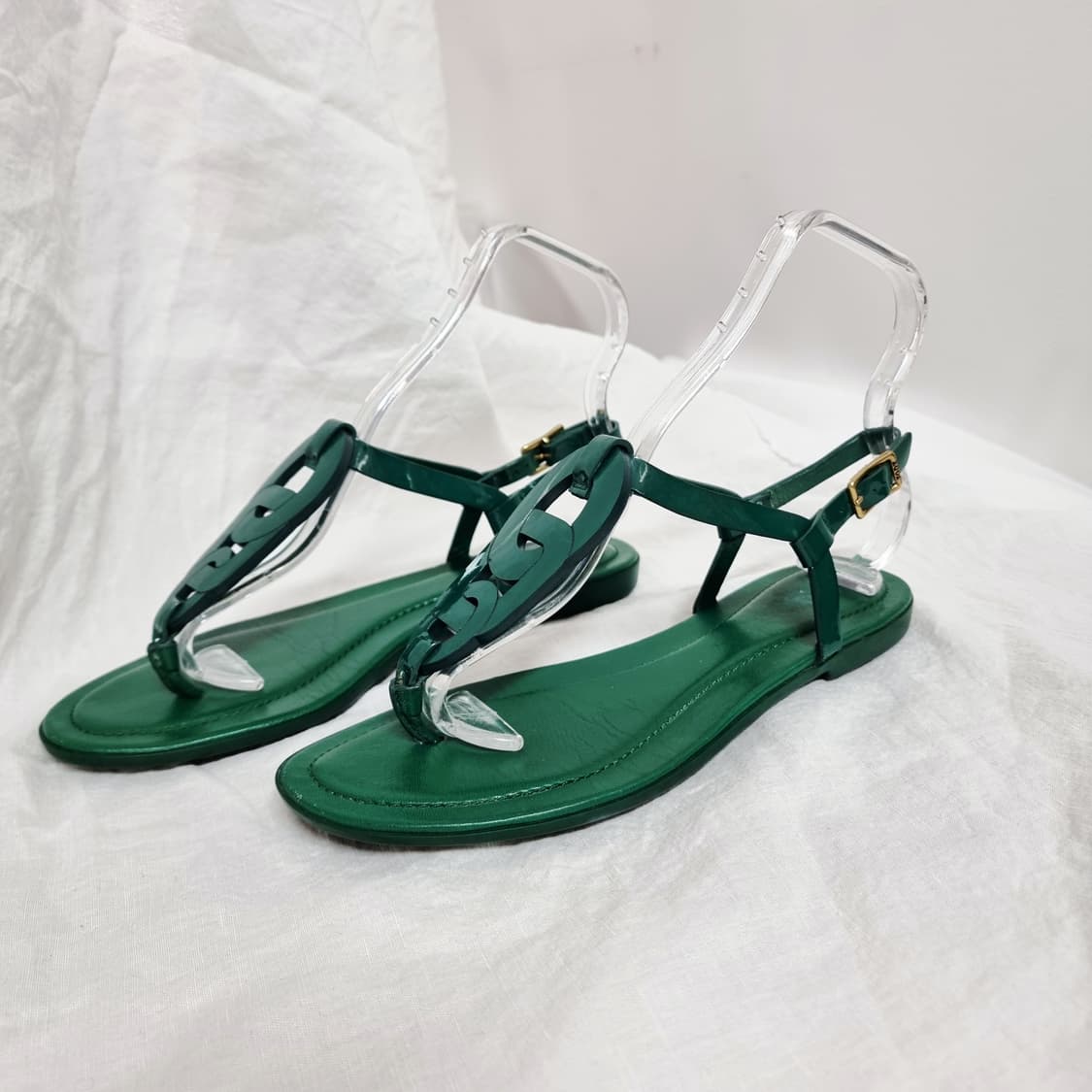 토즈 Tod's 슬링백 샌들 쪼리 구두 슈즈 (240mm) 상태양호 상품이미지2