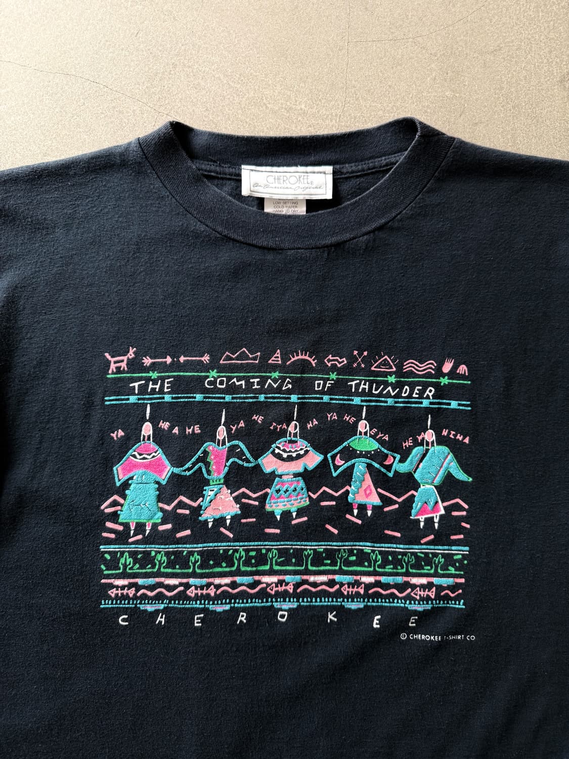 90s Cherokee The Coming of Thunder Tee 상품이미지2