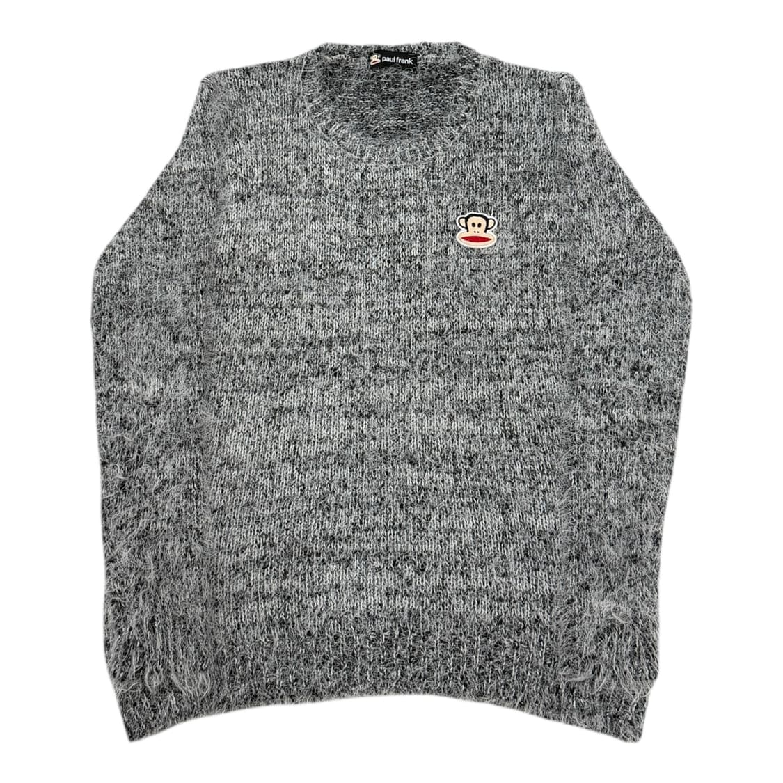 폴프랭크 부클 퍼 니트 그레이 상품이미지1