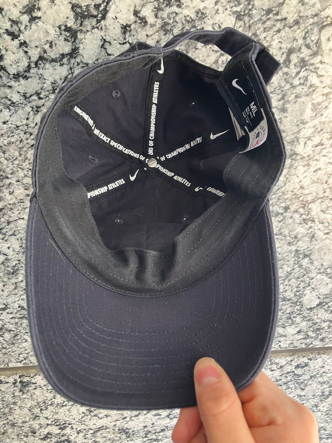 나이키 뉴욕양키스 볼캡 캡 모자 블랙 상품이미지3