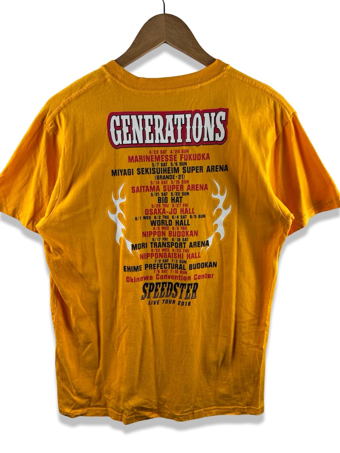 GENERATIONS 제너레이션 2016 투어 티셔츠2514 상품이미지2