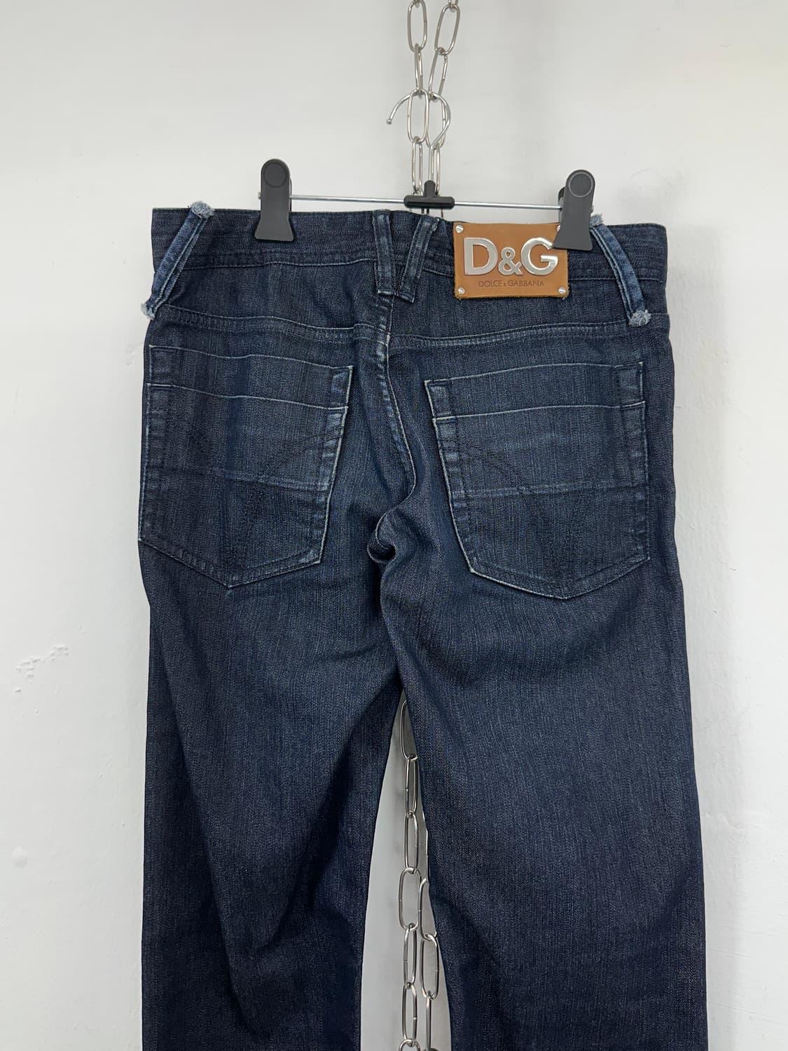 Dolce & Gabbana 2000s Raw Slim Denim Pan 상품이미지2
