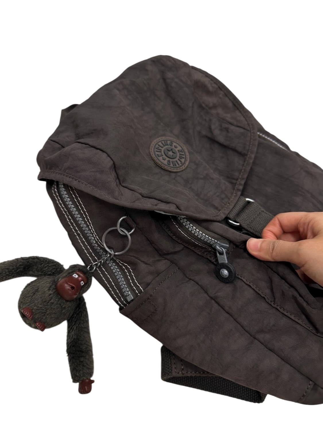 키플링 백팩 브라운 상품이미지6