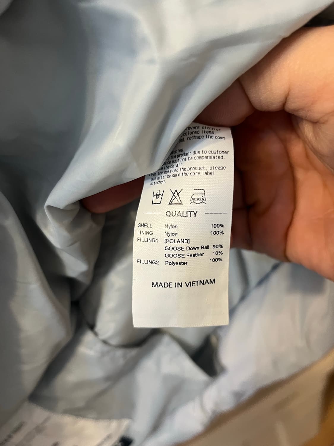 페치 선데이 fetch 구스 다운 패딩 팝니다. 상품이미지4