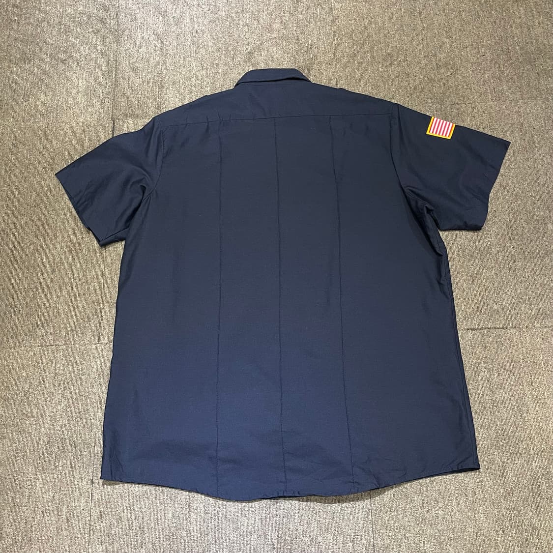 Dickies 디키즈 반팔 워크 셔츠 패치 네이비 상품이미지6