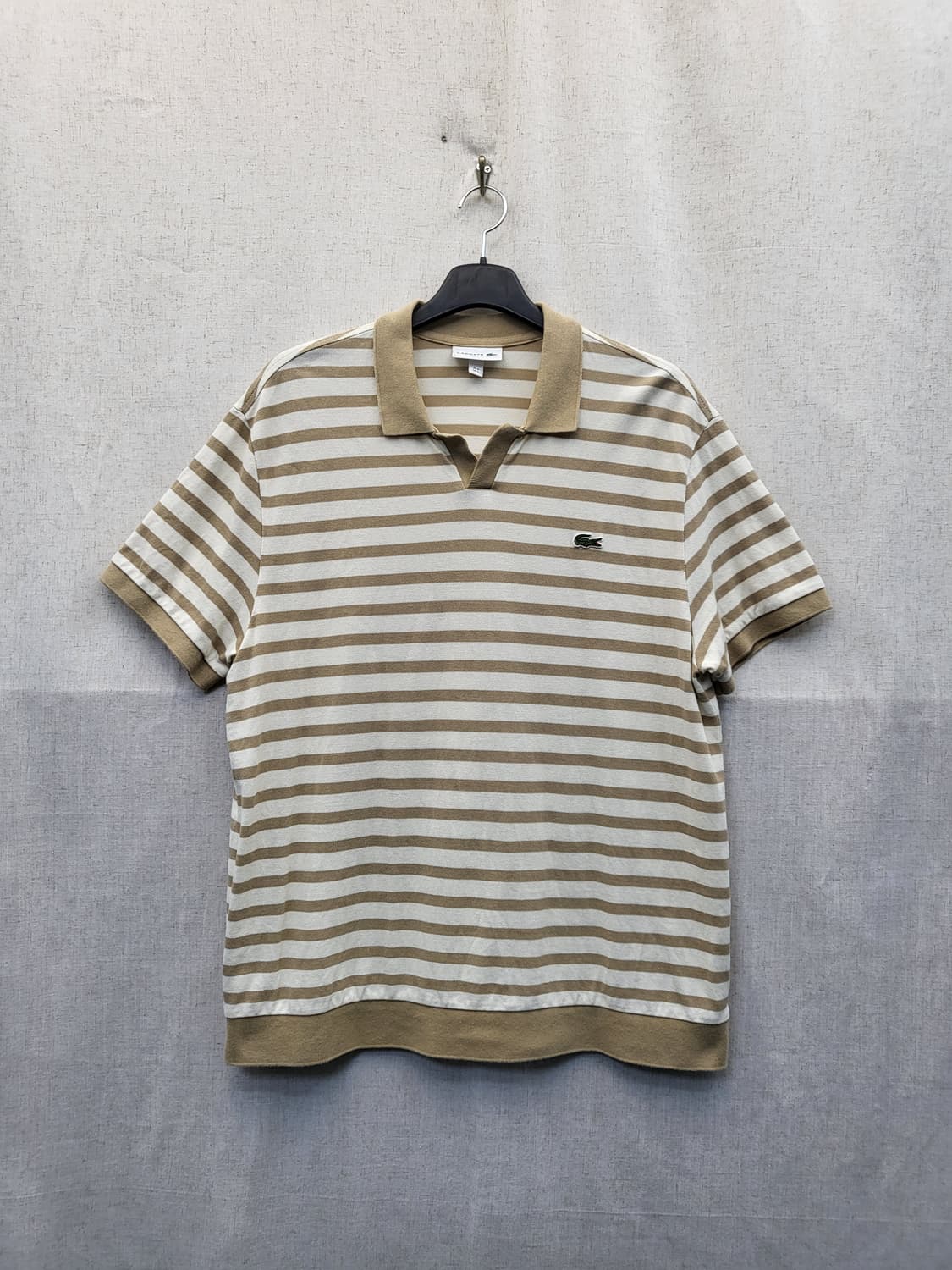 라코스테 스트라이프 반팔 카라티 상품이미지1