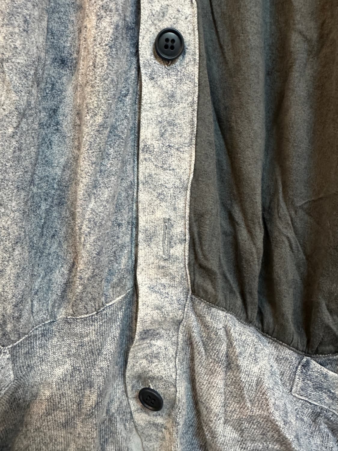 요지야마모토 뿌르옴므 다잉 가디건 상품이미지2