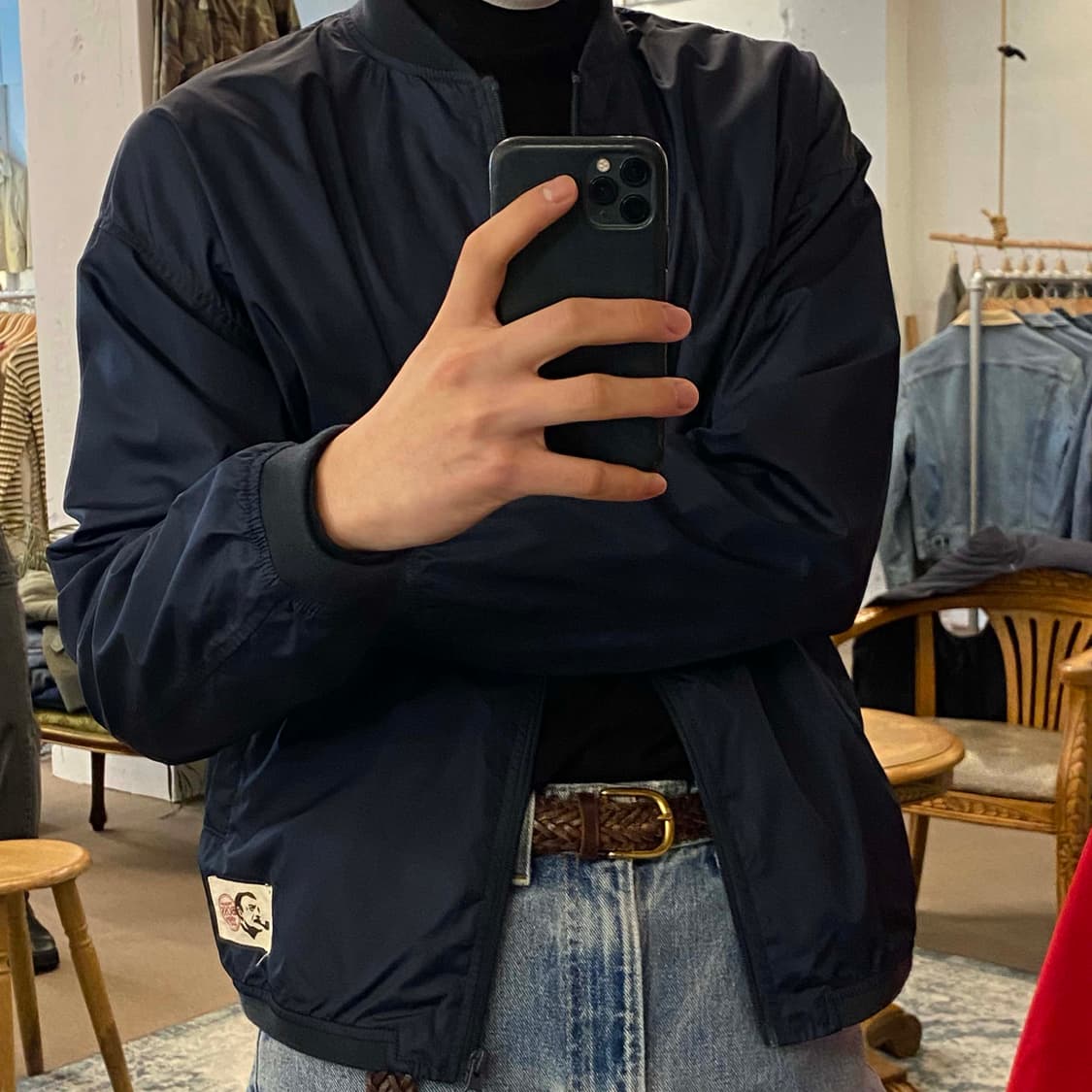 보스 커피 바람막이 자켓 상품이미지3