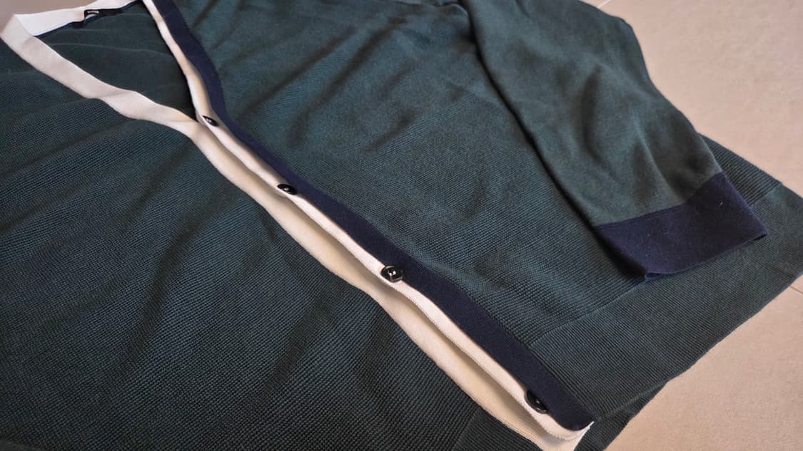 시스템 옴므 엠보싱 베색 가디건  상품이미지6