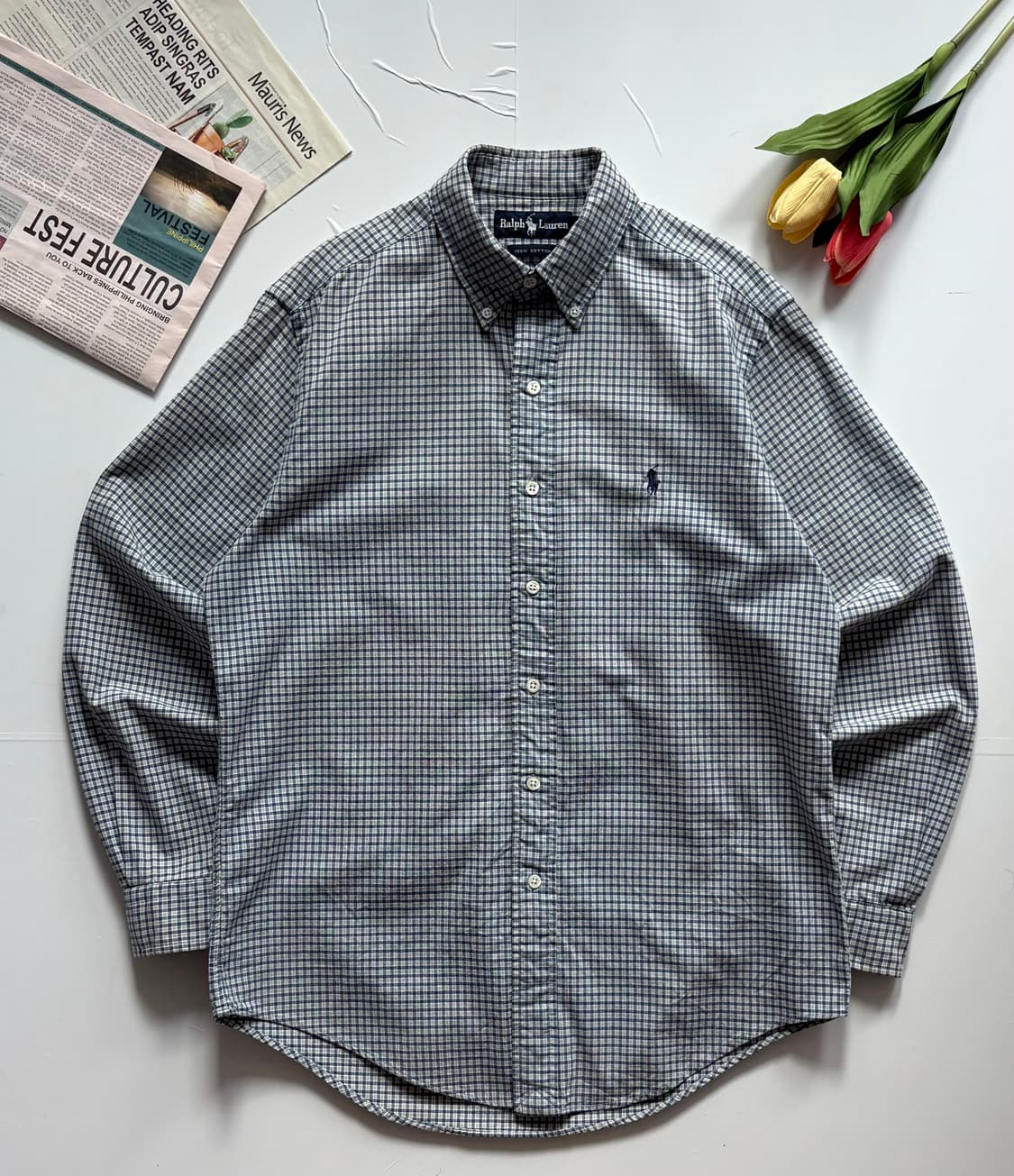 Polo 폴로랄프로렌 90‘s 체크 셔츠 상품이미지2