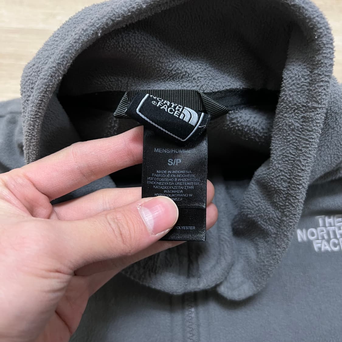 노스페이스 클래식 베이직 후리스 플리스 집업자켓 [그레이] S/90 상품이미지6