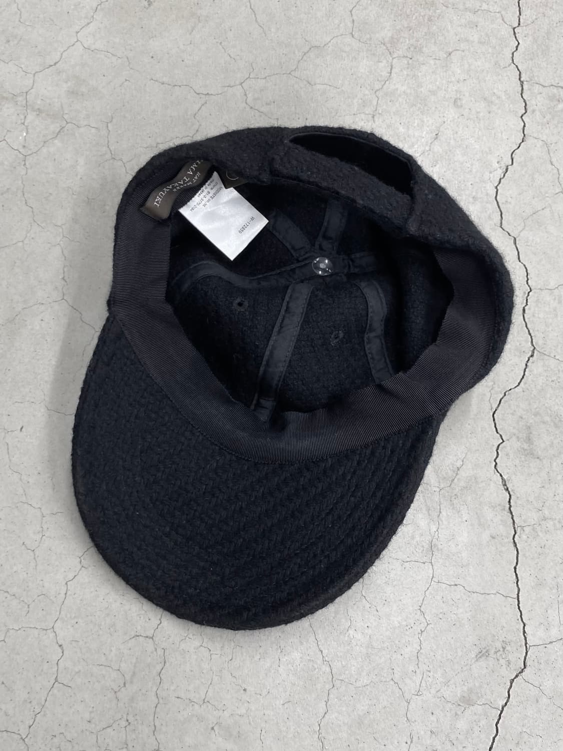 키지마 타카유키 울 캡 상품이미지6