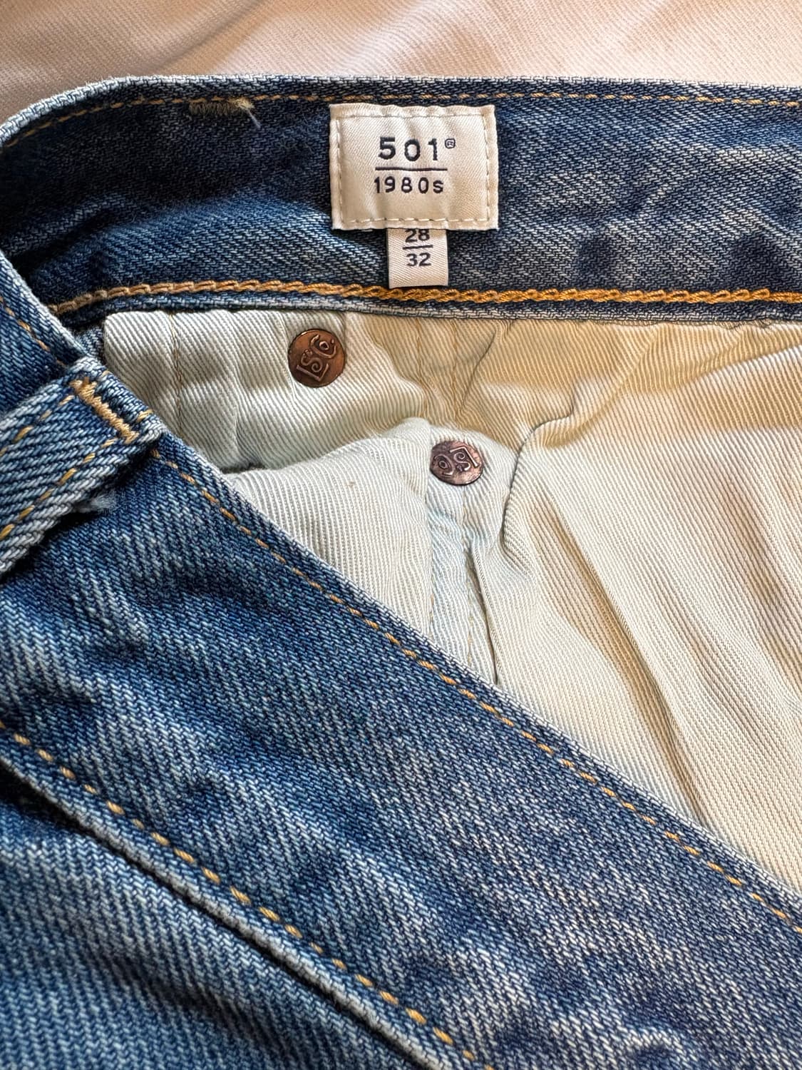 리바이스 블루탭 1980s 501 (28x32) 상품이미지4