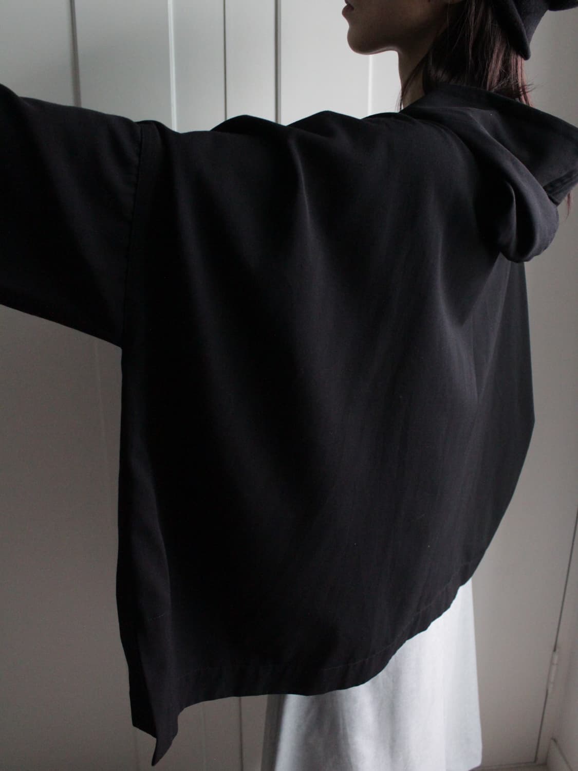 Limi feu poncho fit button jacket 상품이미지8