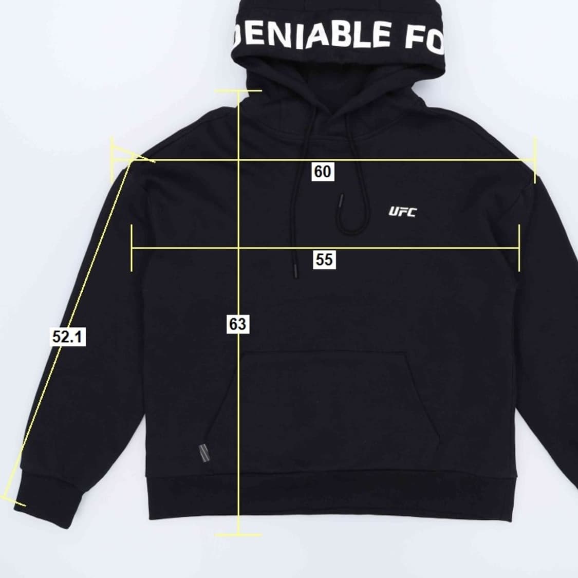 [M] 새상품 UFC 유에프씨 스포츠 포텐셜 후드티 블랙 3884 상품이미지6