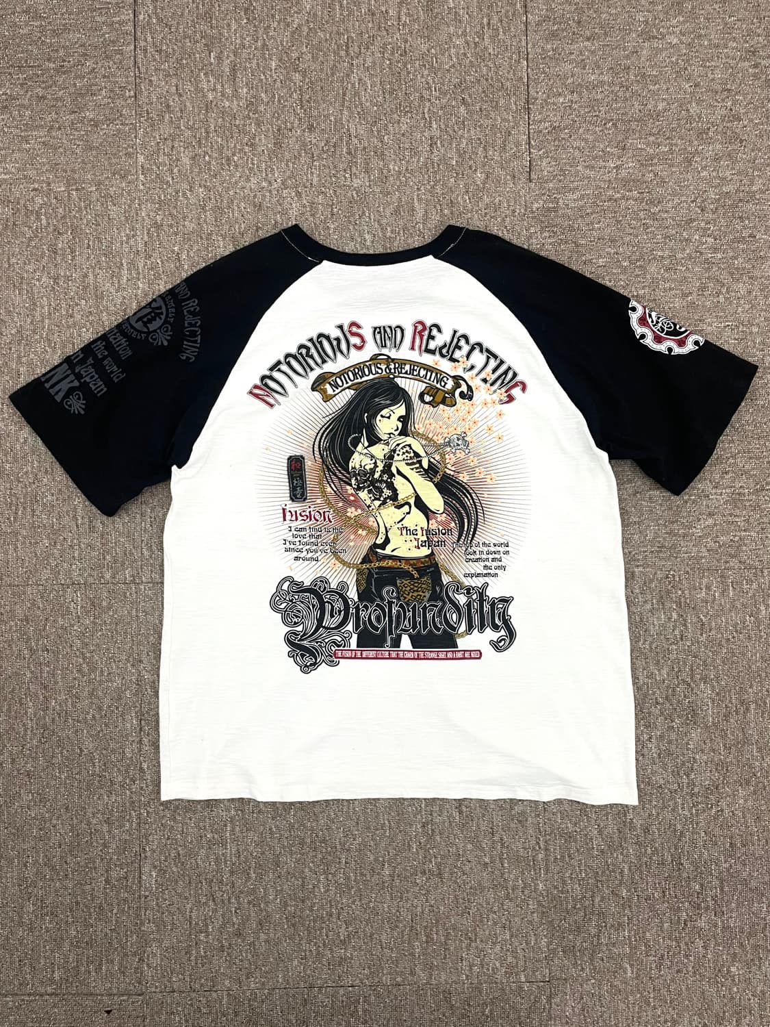 Japanese Sukajan T-shirt 상품이미지1